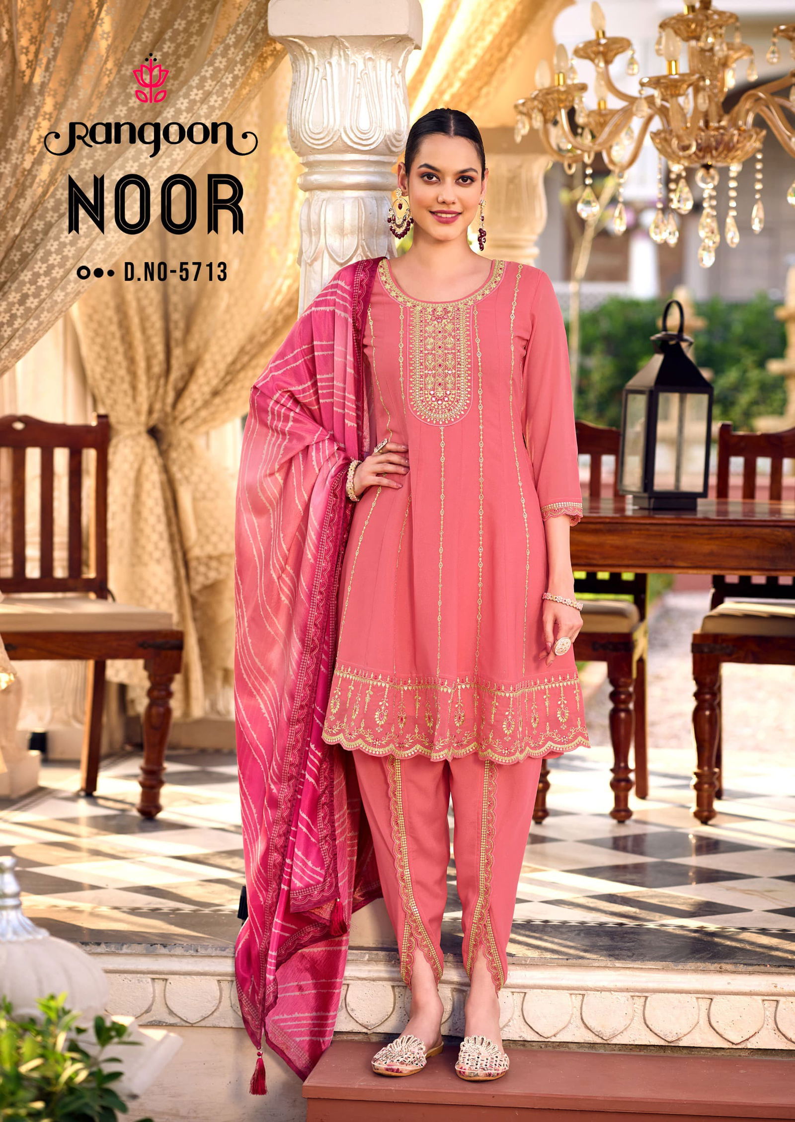 Noor By Rangoon Georgette Readymade Suits Wholesalers In Delhi